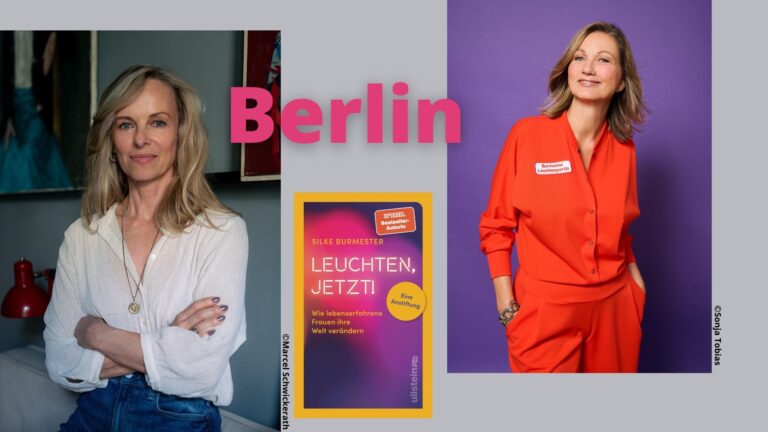 Buchpremiere „Leuchten, jetzt!“ mit Bettina Rust